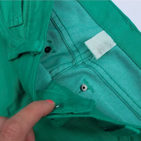 💕3 for $15💕 Francesca's Green Jeans - Picture 4 of 6